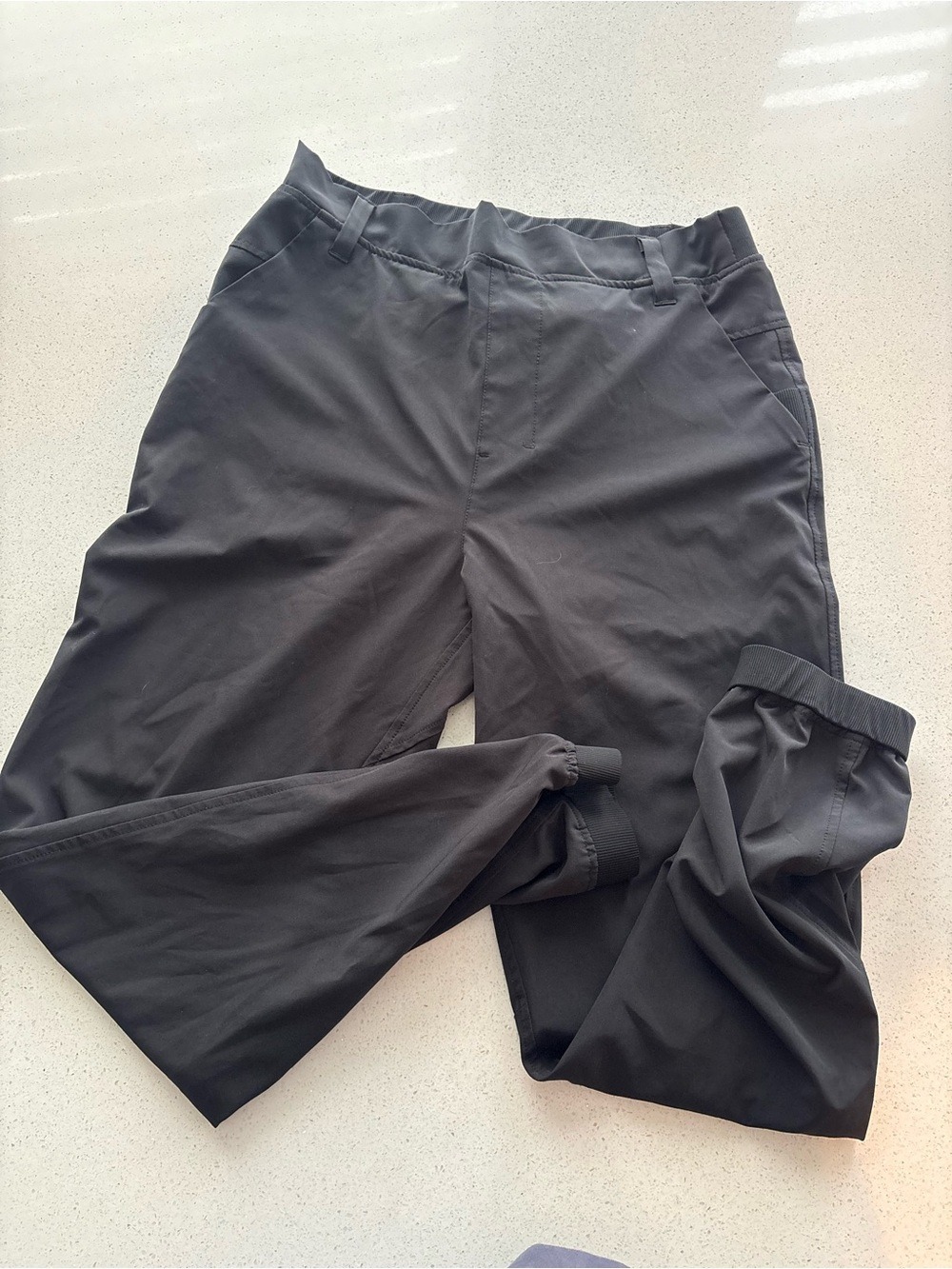 Men's Black Golf Pants